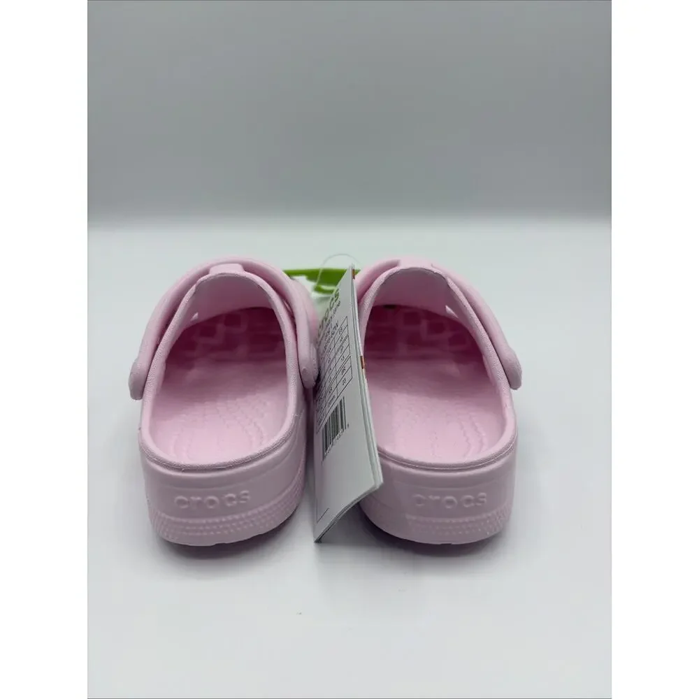 Crocs Classic Mary Jane Clog Light Pink Girl Kids Size C 5 EUR 21 NWT 210616-6ZW